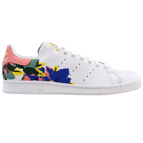 adidas Shoes - Adidas Stan Smith Floral Print Sneakers